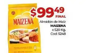 Diarco Maizena Almidón De Maíz X 520 Kg. oferta