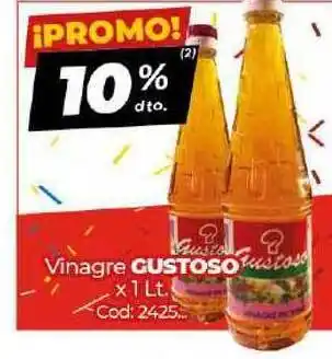 Diarco Gustoso Vinagre X 1 Lt. oferta