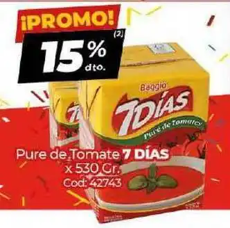 Diarco 7 Días Pure De Tomate X 530 Gr. oferta