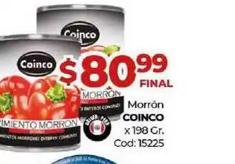 Diarco Coinco Morrón X 198 Gr. oferta