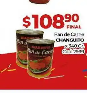 Diarco Changuito Pan De Carne X 340 Gr. oferta