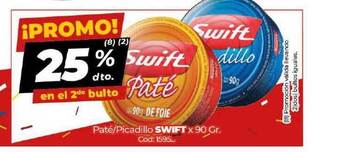 Diarco Swift Paté-Picadillo X 90 Gr. oferta