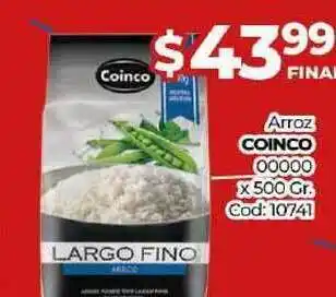 Diarco Coinco Arroz 0000 X 500gr. oferta
