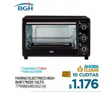 Punto Blu Horno Electrico BGH BHE17M20 16LTS oferta