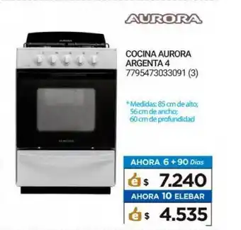 Punto Blu Cocina Aurora Argenta 4 oferta