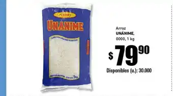 Cooperativa Obrera Unánime Arroz, 0000, 1 Kg oferta
