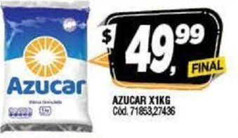 Supermercados Yaguar Azucar x 1kg oferta
