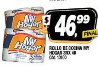 Supermercados Yaguar My Hogar Rollo De Cocina 3RX 40 oferta