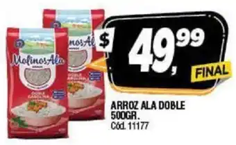 Supermercados Yaguar Ala Arroz Doble 500g oferta