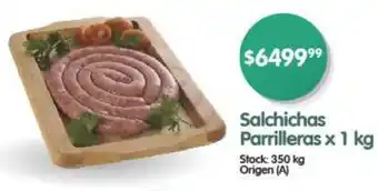 Supermercados Buenos Días Salchichas Parrilleras x 1kg oferta