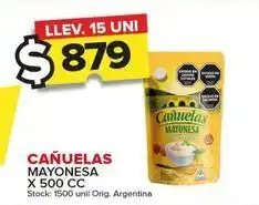 Carrefour Maxi Cañuelas - mayonesa oferta