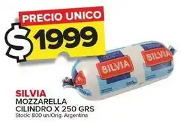 Carrefour Maxi Silvia - mozzarella cilindro oferta