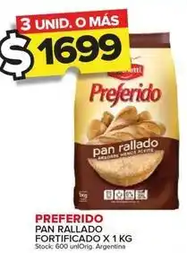 Carrefour Maxi Preferido - pan rallado fortificado oferta