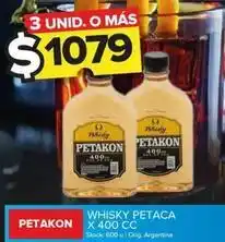 Carrefour Maxi Petakon - whisky petaca oferta