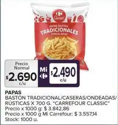 Carrefour Maxi Carrefour - papas oferta