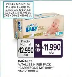 Carrefour Maxi Carrefour - pañales oferta