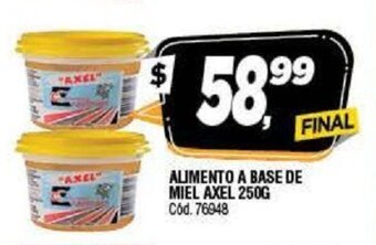 Supermercados Yaguar Axel Alimento A Base De Miel 250g oferta