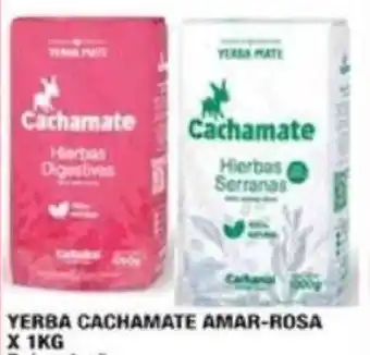 Maxiconsumo YERBA CACHAMATE AMAR-ROSA X 1KG oferta