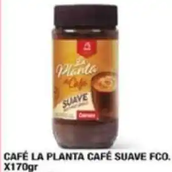 Maxiconsumo CAFÉ LA PLANTA CAFÉ SUAVE FCO. X 170GR oferta