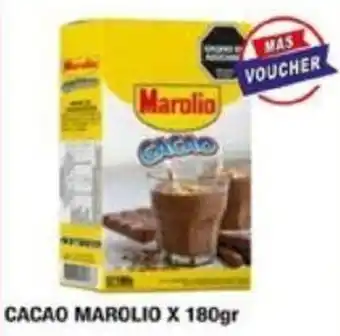 Maxiconsumo CACAO MAROLIO X 180GR oferta