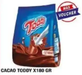 Maxiconsumo CACAO TODDY X 180GR oferta