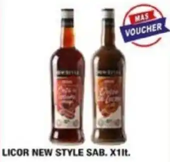 Maxiconsumo LICOR NEW STYLE SAB. X 1It oferta