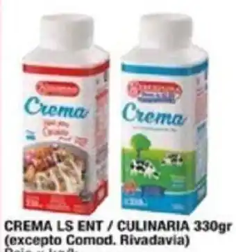 Maxiconsumo CREMA LS ENT/CULINARIA 330GR oferta