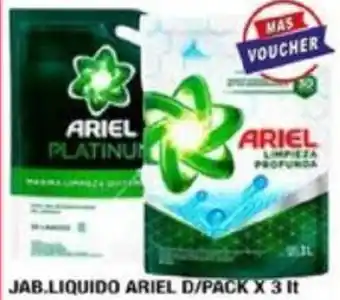 Maxiconsumo JAB.LIQUIDO ARIEL D/PACK X 3It oferta