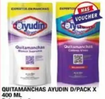 Maxiconsumo QUITAMANCHAS AYUDIN D/PACK X 400ML oferta
