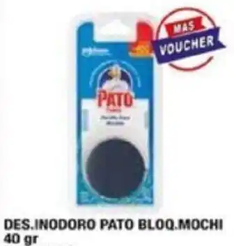 Maxiconsumo DES.INODORO PATO BLOQ.MOCHI 40GR oferta