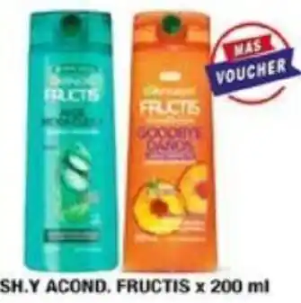 Maxiconsumo SH.Y ACOND. FRUCTIS x 200ML oferta