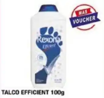 Maxiconsumo TALCO EFFICIENT 100G oferta