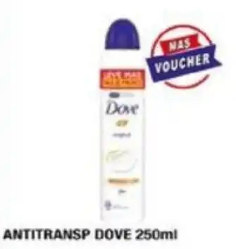 Maxiconsumo ANTITRANSP DOVE 250ml oferta