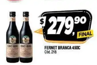 Supermercados Yaguar Fernet Branca 450cc oferta