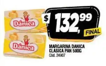 Supermercados Yaguar Dánica Clasica Pan Margarina 500g oferta