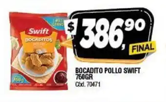 Supermercados Yaguar Swift Bocadito Pollo 760gr oferta
