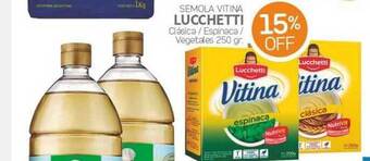 Alvear Lucchetti Semola Vitina Clasica Espinaca Vegetales 250gr oferta