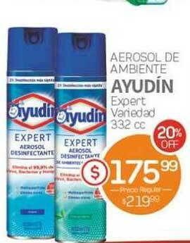 Alvear Ayudin Aerosol De Ambiente Expert Variedad 332 cc oferta