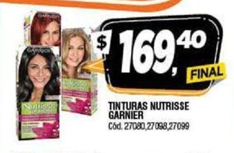 Supermercados Yaguar Garnier Tinturas Nutrisse oferta
