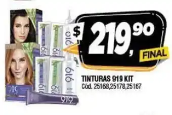 Supermercados Yaguar 919 Kit Tinturas oferta