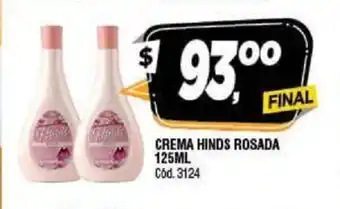 Supermercados Yaguar Hinds Rosada Crema 125ml oferta