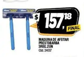 Supermercados Yaguar Gillette Prestobarba 3 Reg. Maquina de Afeitar 2un oferta