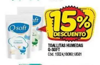 Supermercados Yaguar Q-Soft Toallitas Humedas oferta