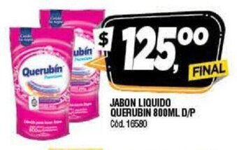 Supermercados Yaguar Querubin Jabon Liquido 800ml D/P oferta