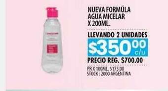 Pigmento Nueva Formúla Agua Micelar x 200ml oferta