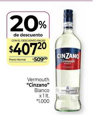 La Anonima Vermouth x 1lt oferta