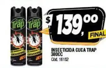 Supermercados Yaguar Cuca Trap Insecticida 380cc oferta
