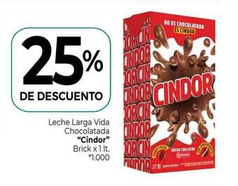 La Anonima Leche Larga Vida Chocolatada x 1lt oferta