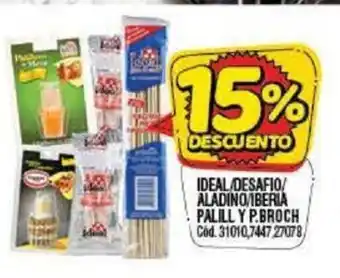 Supermercados Yaguar Ideal/Desafio/ Aladino/ Iberia Palill Y P. Broch oferta