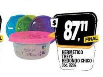 Supermercados Yaguar Hermetico Treye Redondo Chico oferta